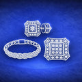 Mo1ssanite Jewlry Bndle